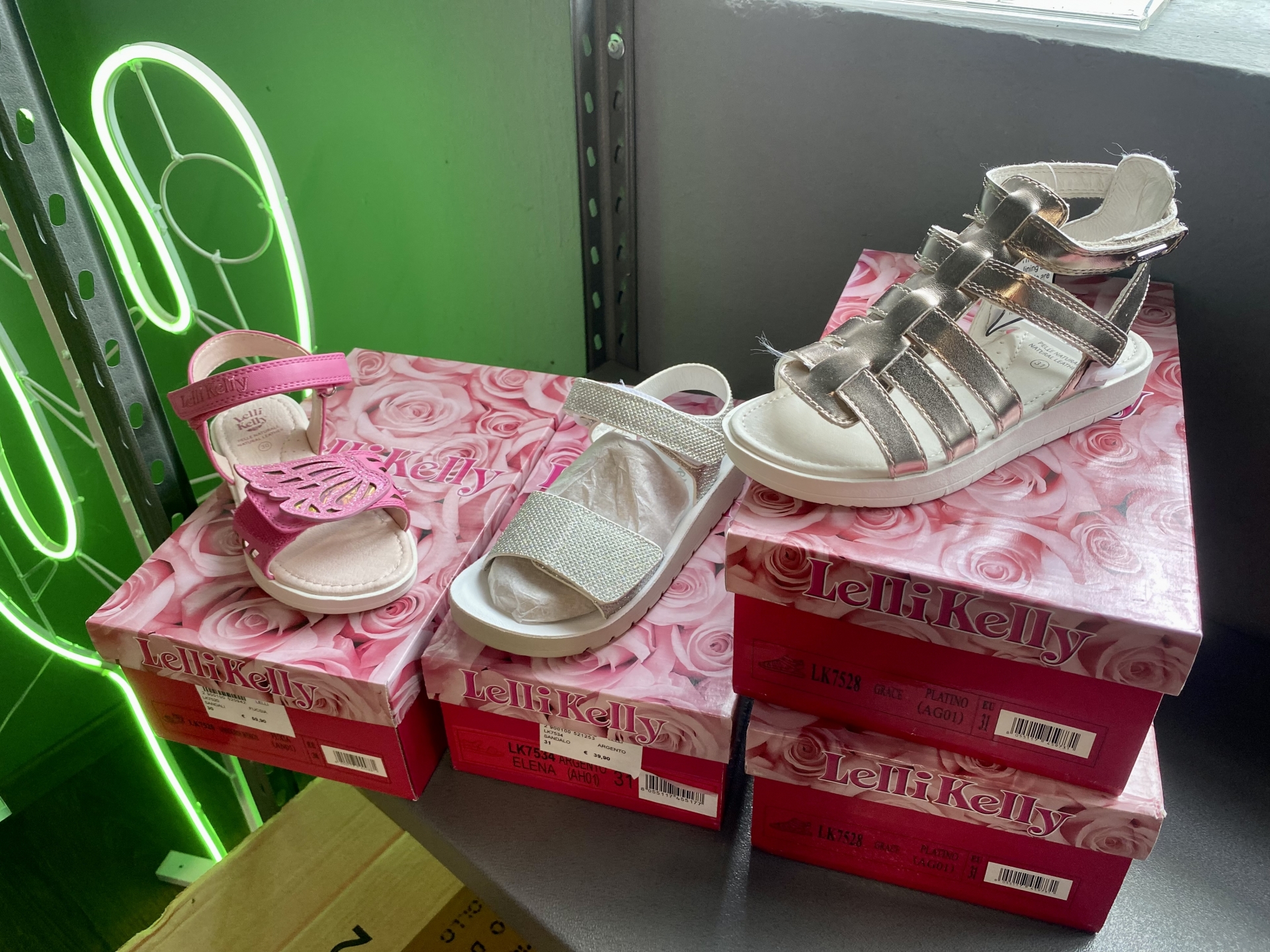 scarpe estive Bambino firmate Italian Stock