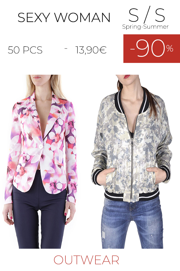 stock capispalla SEXY WOMAN S/S