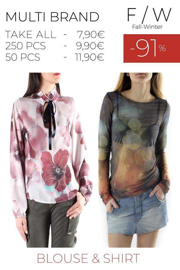 stock camicia e blusa F/W Sexy Woman, 525