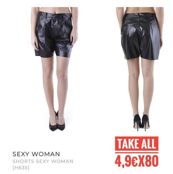 Stock Shorts Sexy Woman