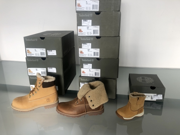 stock calzature Timberland bambino