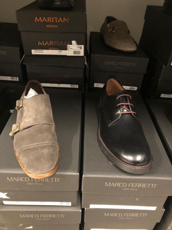 lotto misto calzature uomo firmate MARITAN e MARCO FERRETTI