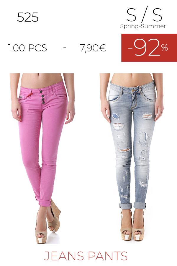 stock 119 jeans e pantaloni 525 S/S