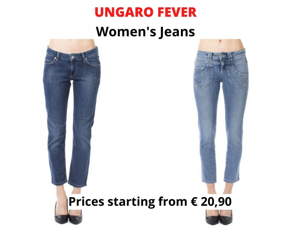 stock jeans da donna UNGARO FEVER