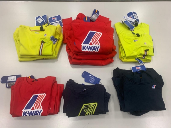lotto abbigliamento bambino K WAY