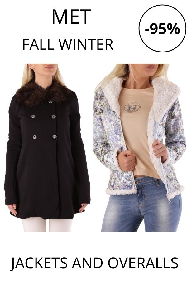 stock MET capispalla e salopette donna