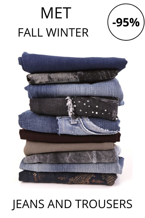 stock jeans e pantaloni donna MET