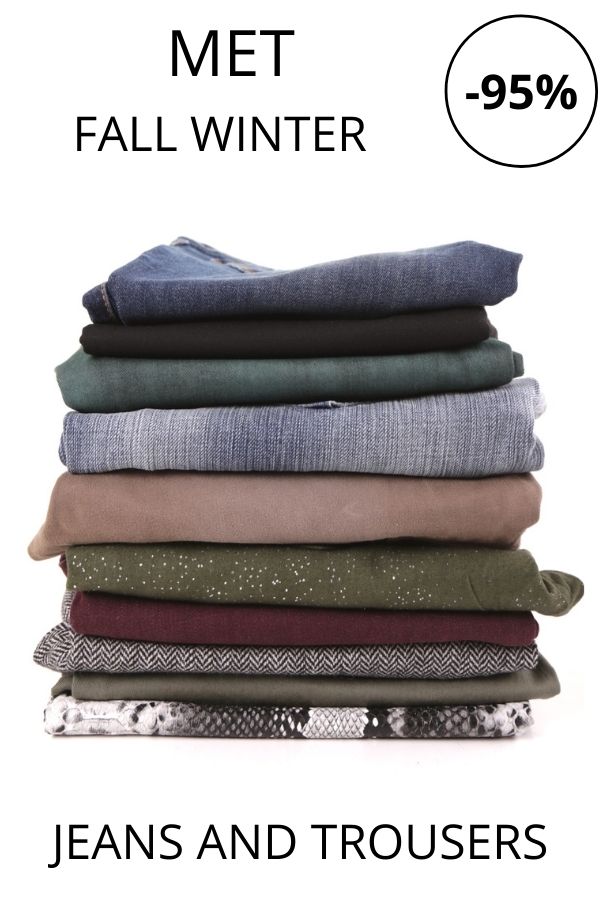 stock jeans e pantaloni donna MET