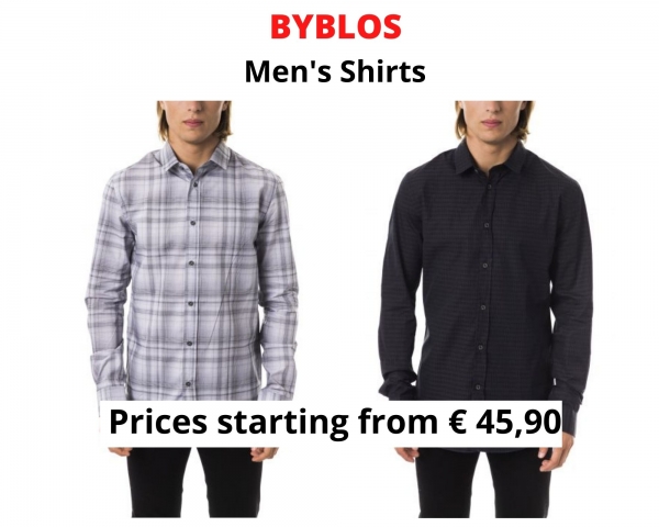 stock camicie uomo BYBLOS