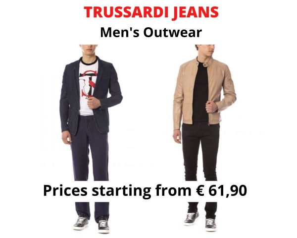 stock capispalla uomo TRUSSARDI JEANS