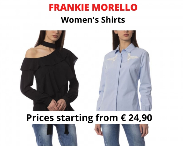 stock camicie donna FRANKIE MORELLO
