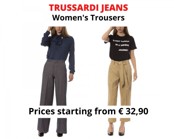 stock pantaloni donna TRUSSARDI JEANS