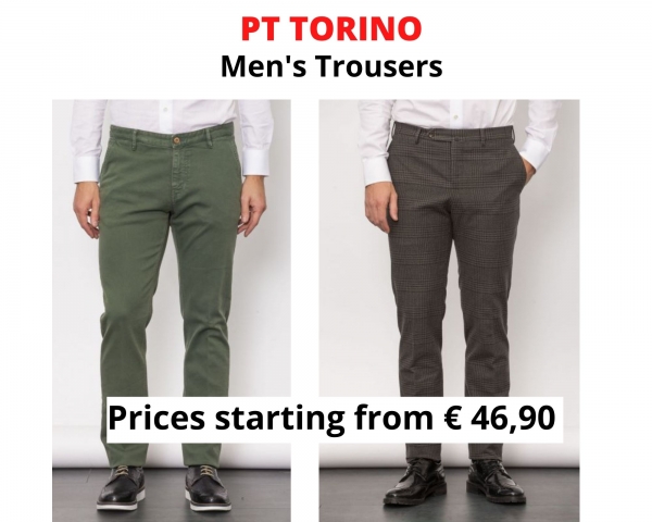 stock pantaloni uomo PT TORINO