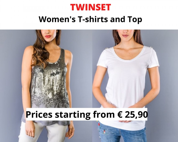 stock T-shirt e top donna TWINSET