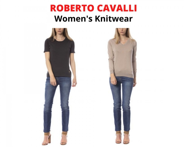 stock maglieria donna ROBERTO CAVALLI