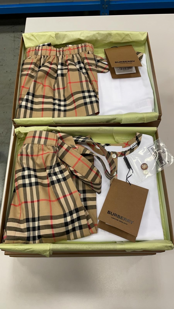 stock lotto BURBERRY bambino