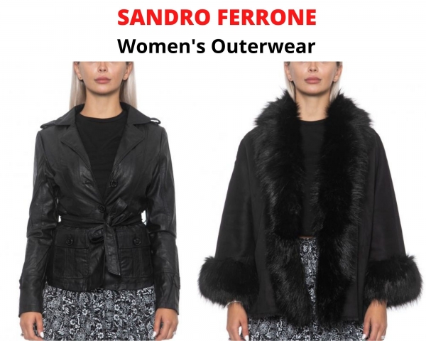 stock capispalla donna SANDRO FERRONE