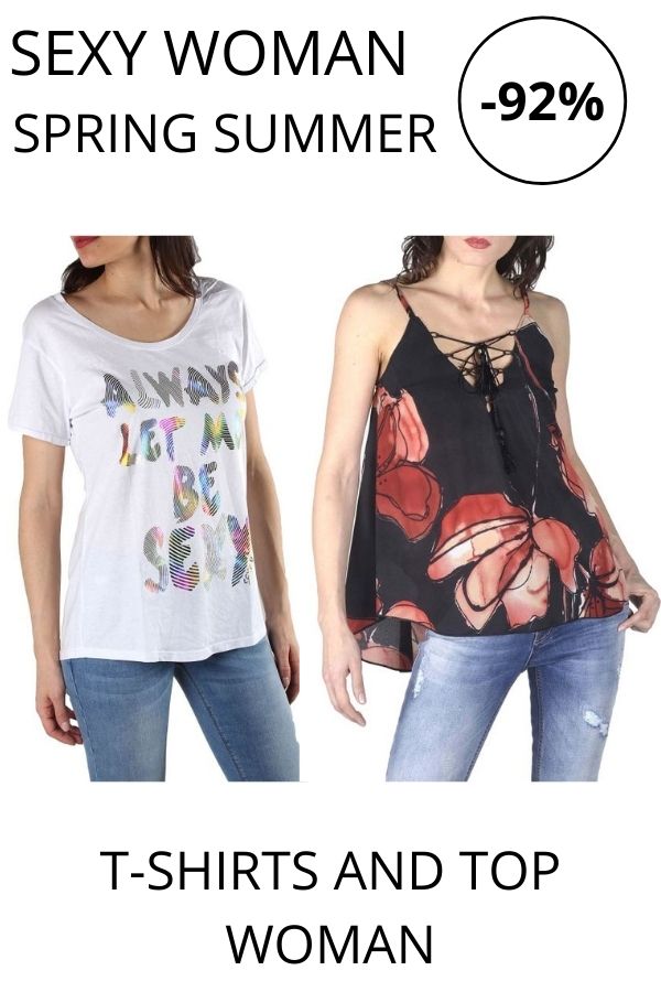 stock t-shirt e top da donna SEXY WOMAN