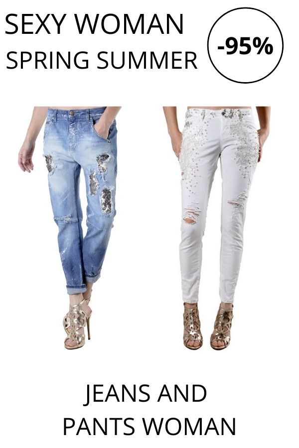 stock jeans e pantaloni donna SEXY WOMAN