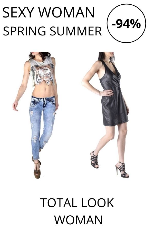 stock abbigliamento total look donna SEXY WOMAN