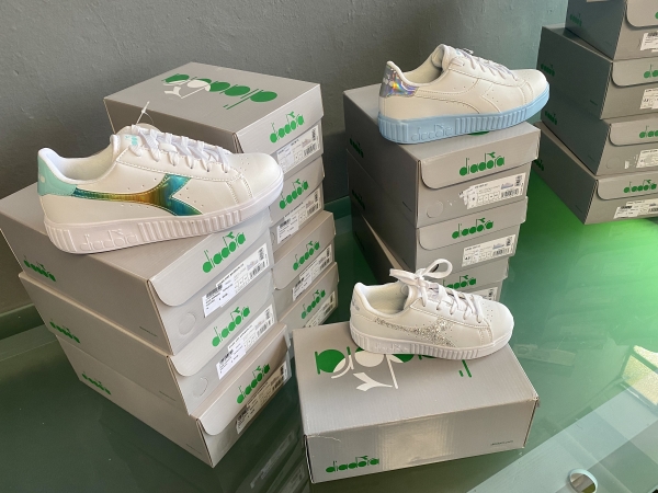 stock scarpe Diadora bambino e bambina