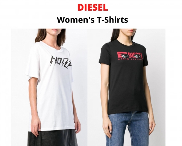 stock T-shirt e top da donna DIESEL