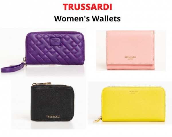 stock portafogli da donna TRUSSARDI