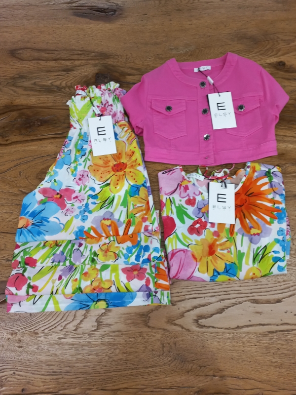 Lotto abbigliamento elegante bambina primavera