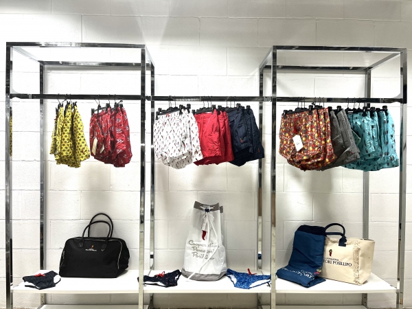 Stock abbigliamento mare uomo firmato Cooperativa Pescatori Posillipo P/E