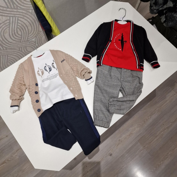 Stock abbigliamento bambino Paciotti lotto intero estivo ed invernale