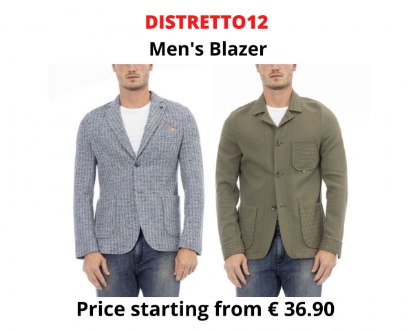 stock blazer da uomo DISTRETTO12