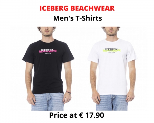 stock t-shirt uomo ICEBERG BEACHWEAR