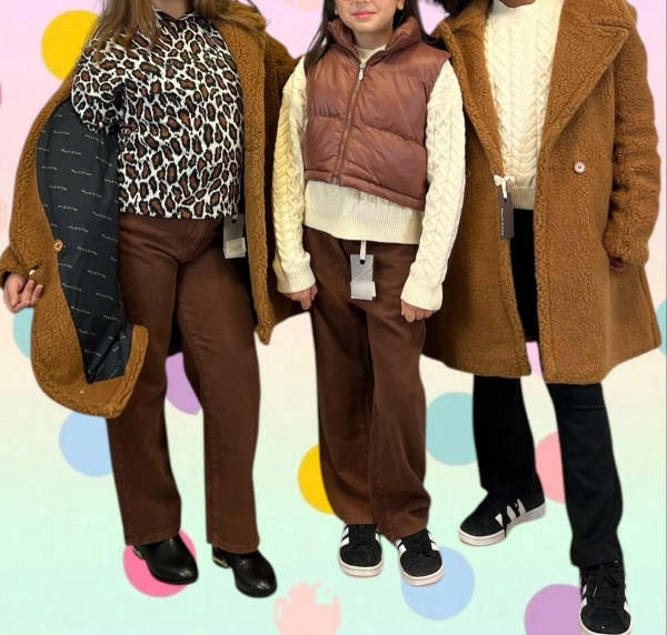 Stock abbigliamento bimba Manila Grace autunno inverno total look