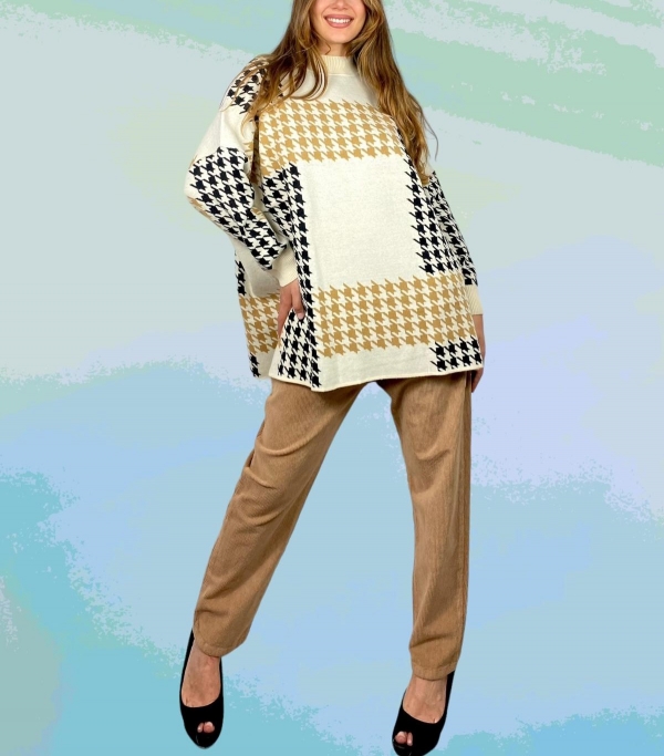 Stock Abbigliamento donna Dejavu Over autunno inverno total look