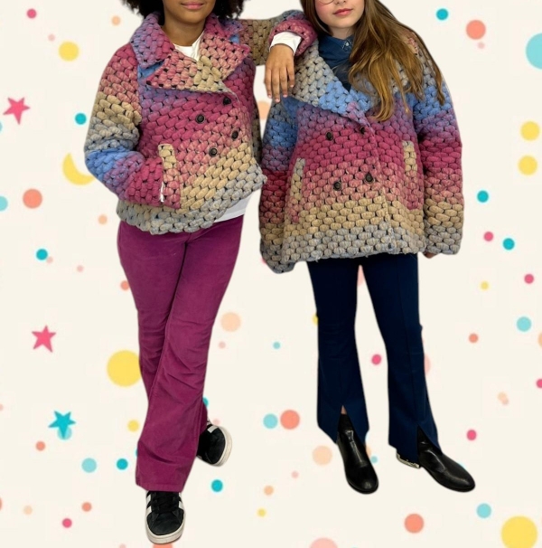 Stock Abbigliamento bimba Please autunno inverno total look