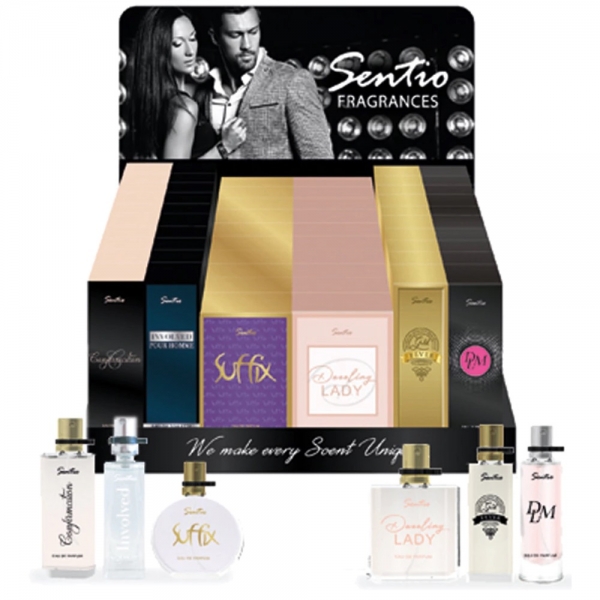 profumi 15ml in display da 60 pz