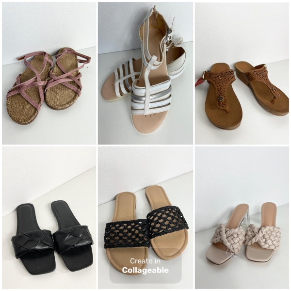 Scarpe per uomo donna e bambino estive