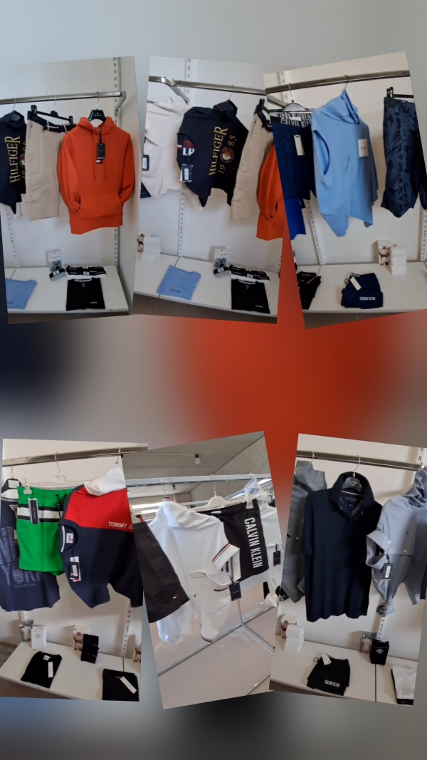 stock TOMMY HILFIGER, CALVIN KLEIN